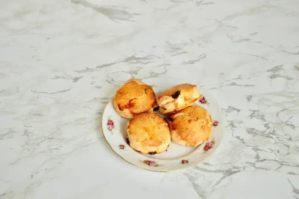 Glutenvrije Scones met rozijnen